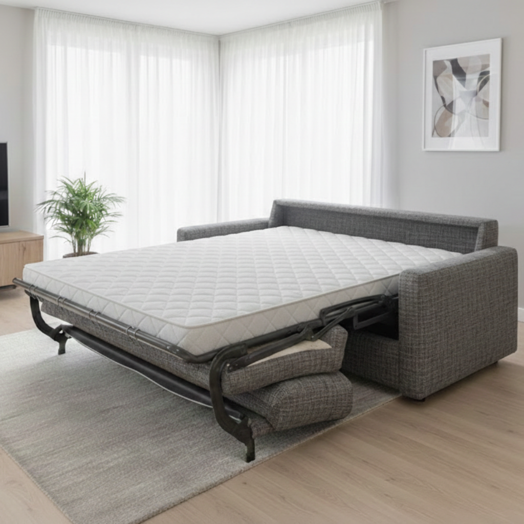 Materac Empress na łóżku