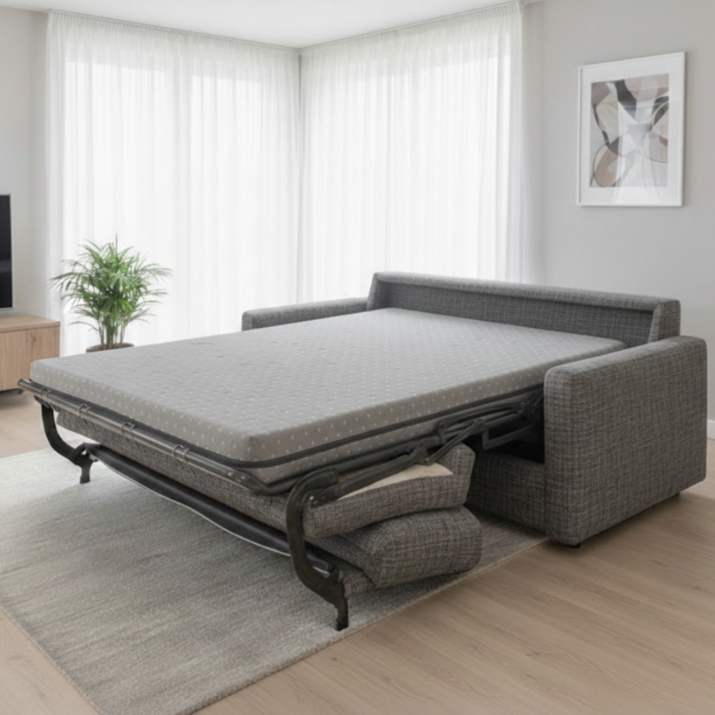 Materac Ignifugo na łóżku