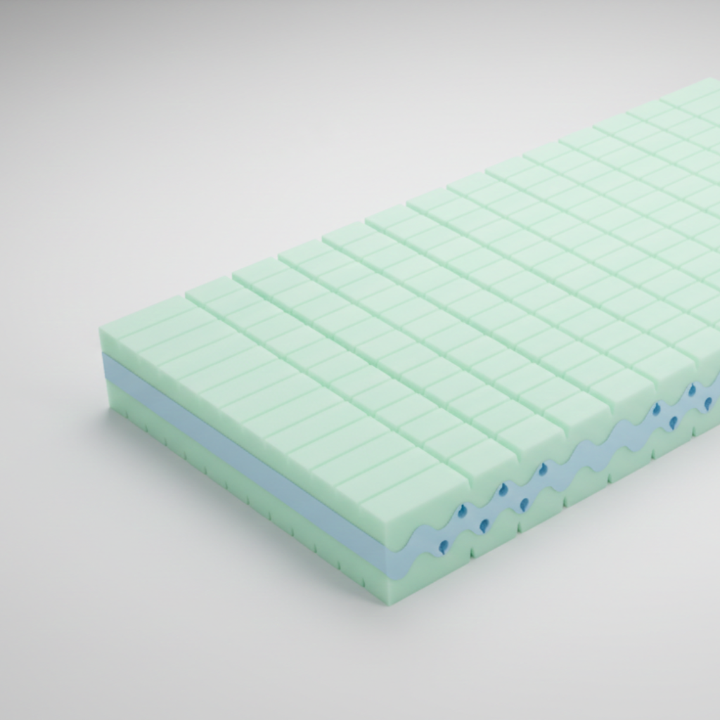 Przekrój materaca Flexi Duo